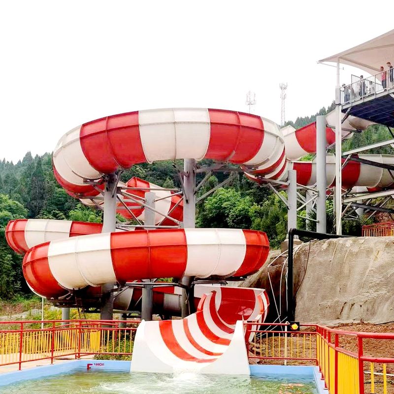 2.7m Largo Family Raft Water Slide para 4 pilotos com altura e cor personalizados