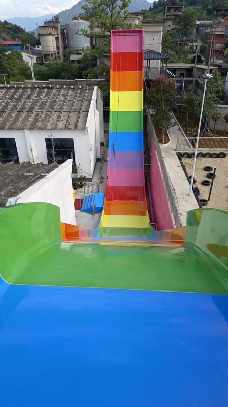 5-60 anos de idade U-Forma de escorrega de água Grande Mutilcolor Boomerang escorrega de água