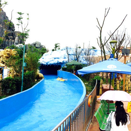 Parque de Aventuras Família Amigável Rio preguiçoso Com 200 capacidade Velocidade lenta E supervisão de salva-vidas