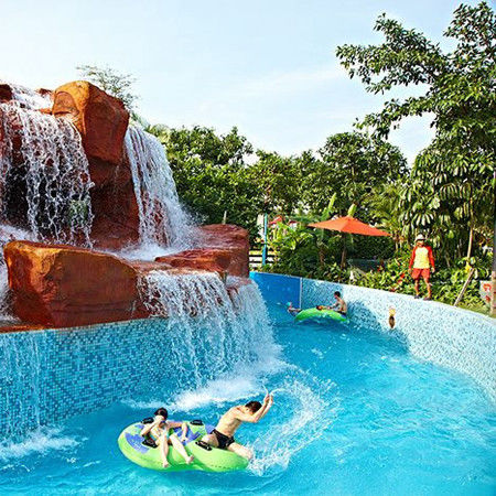 Eco Amigável 100-600 metros Mundo de Aventura Rio preguiçoso Para diversão / relaxamento