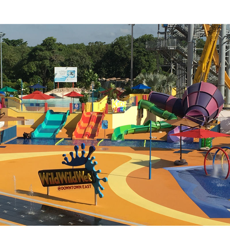 Slide aquático infantil para até 4 crianças