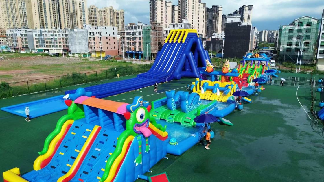 Alliance Inflatable Bouncer Playground Bounce House Slide de água Crianças Castelos Bouncy água inflável bounce house Fo