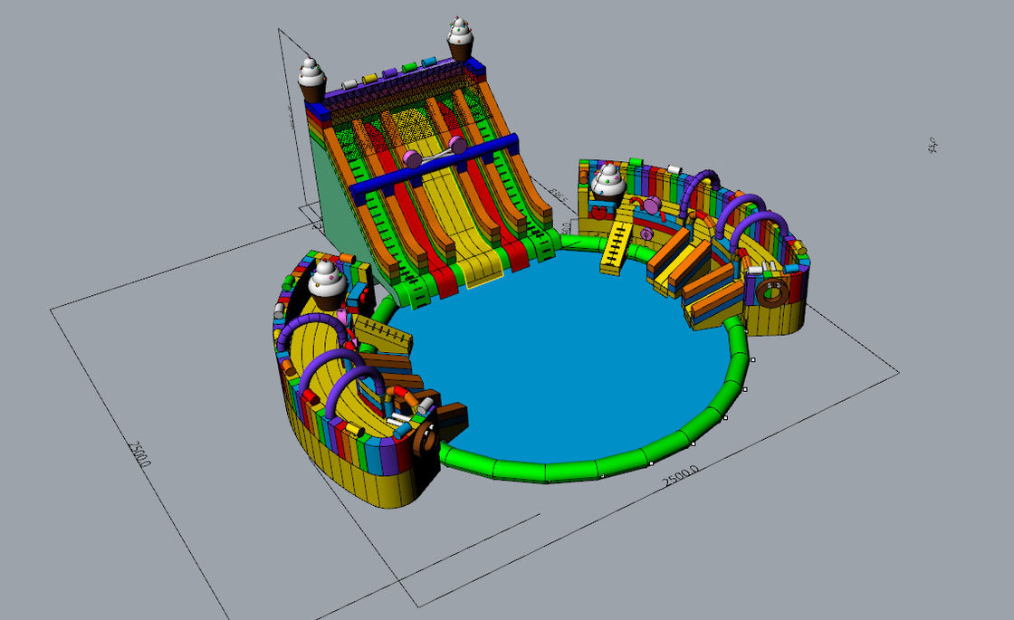 Commercial Inflatable Bouncer Inflatable Moon Bounce House Slide de água Combo à venda Saco Custom Party Set Castelo Birt