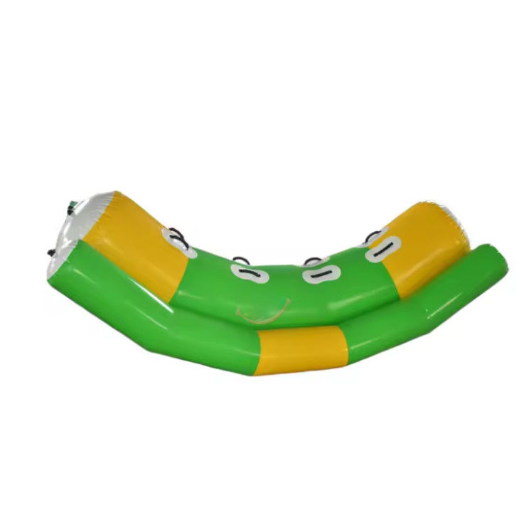 Desporto aquático de 4 pessoas Peixe voador Banana Boat Inflatable