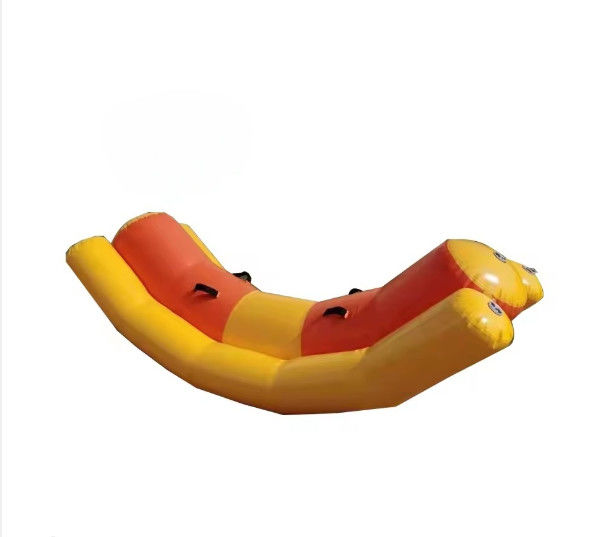 Desporto aquático de 4 pessoas Peixe voador Banana Boat Inflatable